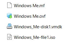 List of Exported Files